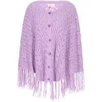 IZIA Poncho Frauen lila