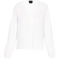 Dreimaster Bluse Frauen cremefarben