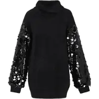 IZIA Kleid Frauen Schwarz
