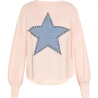 Usha Sweatshirt Frauen hauchzartes Rosa