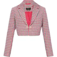 Faina Jacke Frauen blau rosa gelb