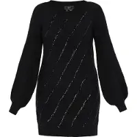 Faina Kleid Frauen Schwarz
