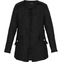 Faina Blazer Frauen Schwarz
