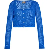 Mymo Strickjacke Frauen kobaltblau