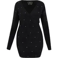Faina Kleid Frauen Schwarz