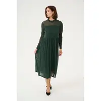 Kaffe Kleid Regular fit Garden Topiary green