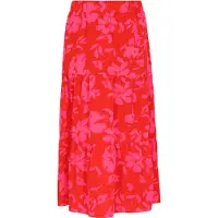 IZIA Rock Frauen rot rosa