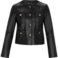 Faina Jacke Frauen Schwarz