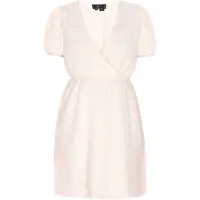 Faina Kleid Frauen cremefarben