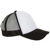 Sols Unisex Bubble Contrast Cap (Weiß/Schwarz)