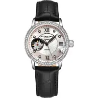 Stührling Original Weiß und Schwarz Legacy Automatic 34mm