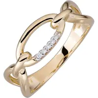 Orolino Ring Gold 585 mit 5x Brillant 0,025ct.