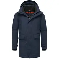 STONE HARBOUR Herren Winterjacke Emriis mit Fleecefutter & Kapuze