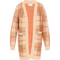 Usha Strickjacke Frauen Beige Hellkamel Orange