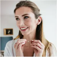 Julie Julsen Collier 925/- Sterling Silber vergoldet Zirkonia/SWZP