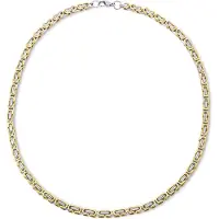 J. Jayz Modeschmuck Kette Königskette Edelstahl