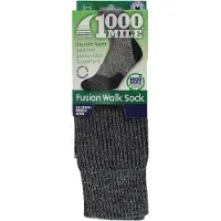 1000 Mile Socks 1000 Mile - Damen Fusion Repreve Doppelschicht Anti-Blasen Wandersocken - Marineblau / Malve
