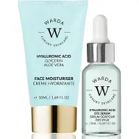 Warda Luxury skincare Skin Hydration Boost Hyaluronic Eye and Face Set