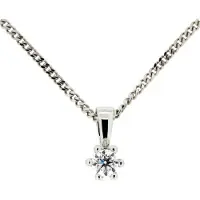 Orolino Halskette Gold 585 mit natürlichem Brillant 0,15ct.