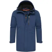 STONE HARBOUR Wintermantel "Phinoo XX" Warmer Herren Winterparka mit gefütterter Kapuze
