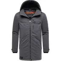 STONE HARBOUR Wintermantel "Fintaan XX" Winterparka mit großen Eingrifftaschen und Brusttasche
