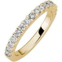 Lyomi Ring 585/- Gelbgold 16 synth. Diam. 0,70ct.