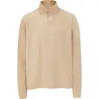 Dreimaster Fleecepullover Männer Beige