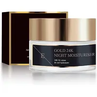 Erth Skin London Anti-Falten-Nachtfeuchtigkeitspflege 24k Gold 50ml