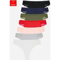 Tazzio Damen String 7er-Pack