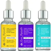 Dr.Eve Ryouth Squalan-Serum 30ml + Ashwaganda Vitamin C-Serum 30ml + Peptid-Serum 30ml
