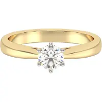 Diam Addict Ring 585 Gelbgold mit im Labor gezüchtetem Diamanten
