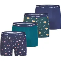 Happy Shorts Herren Boxer ChristmasBoxershorts, Unterhose, Boxerbriefs