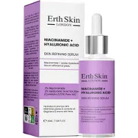 Erth Skin London NIACINAMID + HYALURONSÄURE HAUTVERFEINERNDES SERUM 30ml