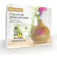 Dr. Eve Ryouth 7 Farben Led Aroma Diffusor - UK Stecker / EU Stecker