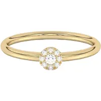 Diam Addict Ring 585 Gelbgold mit im Labor gezüchteten Diamanten