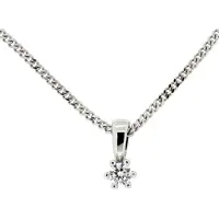 Orolino Halskette Gold 585 mit natürlichem Brillant 0,10ct.