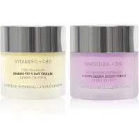 London Botanical Laboratories London botanical loboratories CBD Tagescreme + Nachtcreme Anti-Aging Set 80 ml