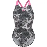 Arena Damen Schwimmanzug W CAMO SWIMSUIT V BACK L