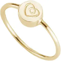 Cai Ring 925/- Sterling Silber vergoldet Herz