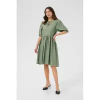 Kaffe Kleid Regular fit green