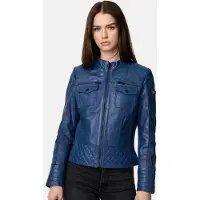 Tazzio Damen Lederjacke