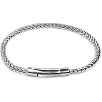 Zeeme Stainless Steel Armband Edelstahl glanz