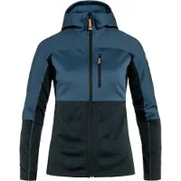 Fjällräven Sweatjacke Abisko Trail Fleece Women Dark Navy Indigo Blue-M