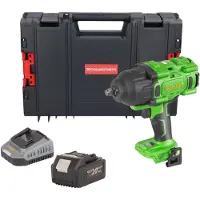 Procraft PWA80bb Akku Schlagschrauber 20 V 1600 Nm 1/2" Brushless + 1x Akku 4,0 Ah + Ladegerät + RHINO Toolcase