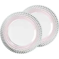 Villeroy & Boch Speiseteller "Platzteller Boston Pearl ø 32 cm 2er Set bunt" Spülmaschinenfest