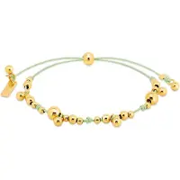 LEIS Armband 925 Sterling Silber vergoldet Glänzend 25cm