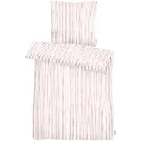 Apelt Mako-Satin Bettwäsche Sky 160x210 cm + 65x100 cm | rot - rot