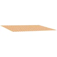 vidaXL Markisenersatzstoff Mehrfarbig 500 x 350 cm Polyester