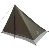 vidaXL Trekkingzelt 4 Personen Braun und Grau