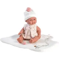Llorens Llorrens Puppe Bebita rosa, 26 cm